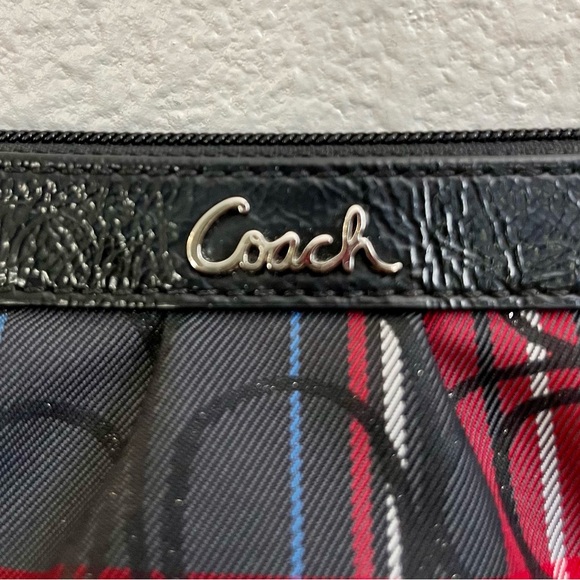 Coach Plaid Wristlet - Picture 6 of 6